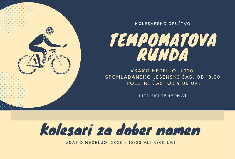 Tempomatova Runda 2020 Kolesarsko Društvo Litijski Tempomat